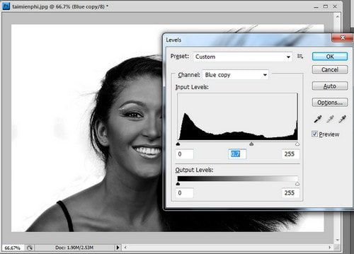 Hướng dẫn tách tóc trong photoshop bằng Channel Hướng Dẫn Tách Tóc Trong Photoshop Bằng Channel