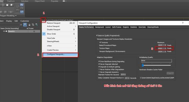 Hướng Dẫn Đưa Hình Vào Trong 3Ds Max Để Vẽ Theo
