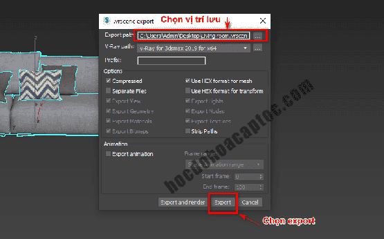 Hướng Dẫn Xuất File Từ 3Ds Max Sang Sketchup