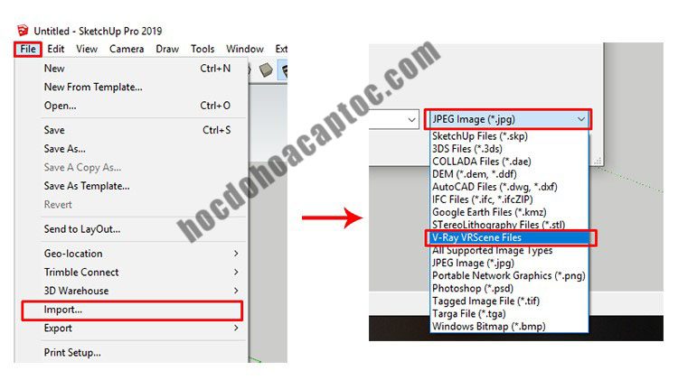 Hướng dẫn xuất file từ 3ds max sang Sketchup Hướng Dẫn Xuất File Từ 3Ds Max Sang Sketchup