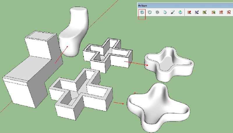 Hướng Dẫn Sử Dụng Plugin Artisan Trong Sketchup