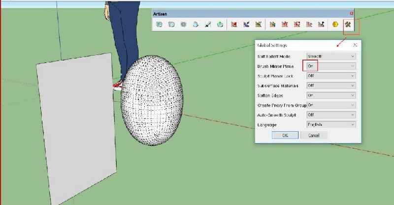 Hướng Dẫn Sử Dụng Plugin Artisan Trong Sketchup