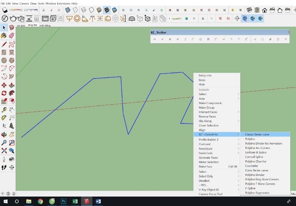 Hướng dẫn sử dụng plugin sketchup Hướng Dẫn Sử Dụng Plugin Plugin Bz Tool Bar Trong Sketchup