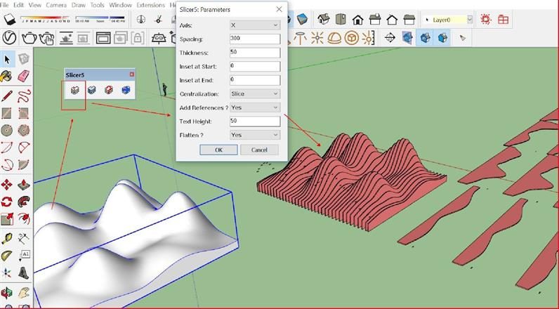 Hướng dẫn sử dụng plugin sketchup Hướng Dẫn Sử Dụng Plugin Slicer5 Trong Sketchup