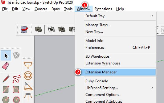 Download Plugin Sketchup Tất Cả Các Phiên Bản