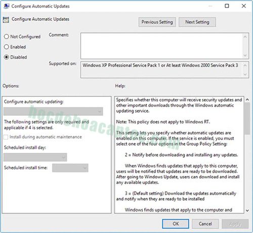 Tổng Hợp 6 Cách Tắt Update Windows 10
