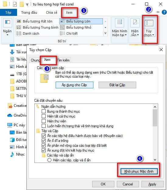 Sửa Lỗi Không Xem Trước Được File Coreldraw