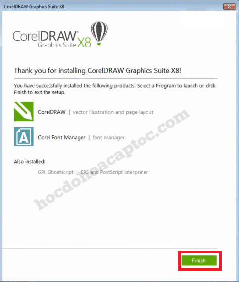 Tải Corel X8