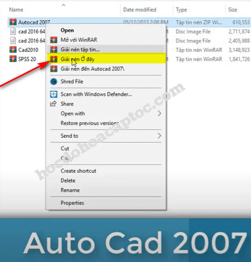Hướng Dẫn Cài Đặt Autocad 2007