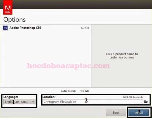 Hướng Dẫn Cài Đặt Phần Mềm Photoshop Cs6 Full Crack