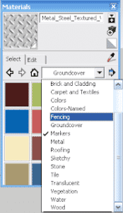 4 Bước Gán Vật Liệu Trong Sketchup