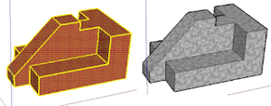 4 Bước Gán Vật Liệu Trong Sketchup