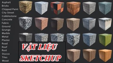 Muốn Làm Vật Liệu Trong Sketchup Đẹp Bắt Buộc Phải Xem Bài Này