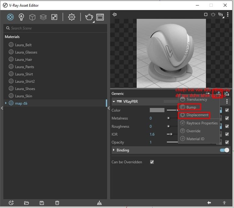 Hướng Dẫn Cách Sử Dụng Maps Vật Liệu Sketchup Loại Pbr