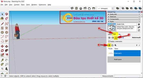 Hướng Dẫn Setting Sketchup