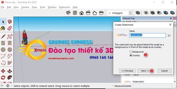 Hướng Dẫn Setting Sketchup