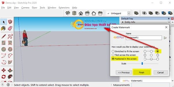Hướng Dẫn Setting Sketchup