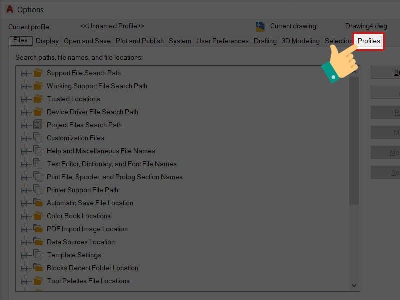 Các Cách Khôi Phục Autocad Về Mặc Định Hết Bị Lỗi