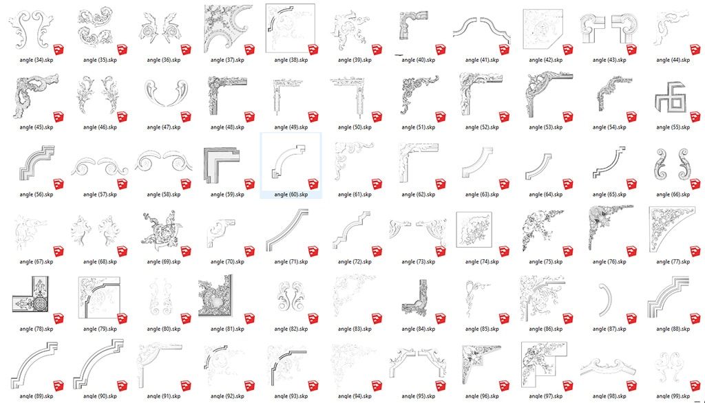 Chia Sẻ File Sketchup Tân Cổ Điển