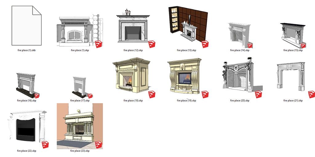 Chia Sẻ File Sketchup Tân Cổ Điển