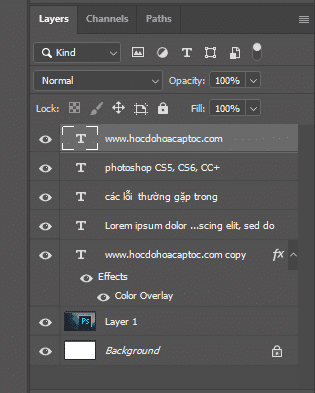 Tổng Hợp Những Lỗi Thường Gặp Trong Photoshop