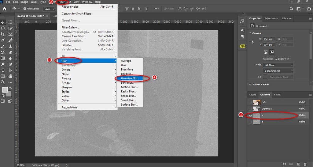 Học photoshop cách làm nét ảnh trong photoshop Cách Khử Nhiễu Ảnh