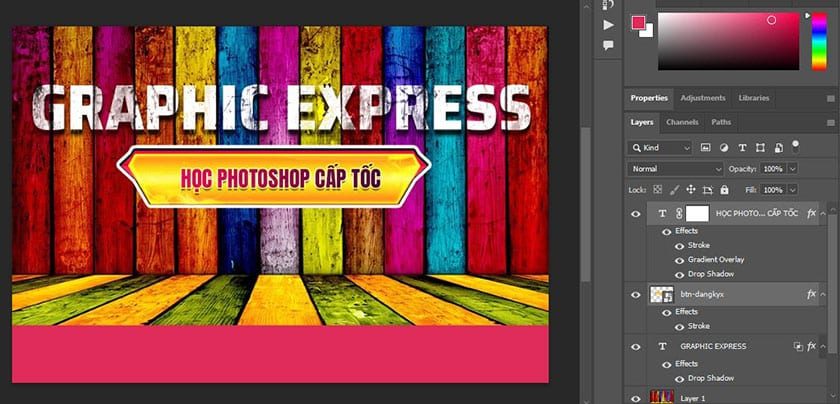 Học photoshop lộ trình học cơ bản Học Photoshop Lộ Trình Học Cơ Bản