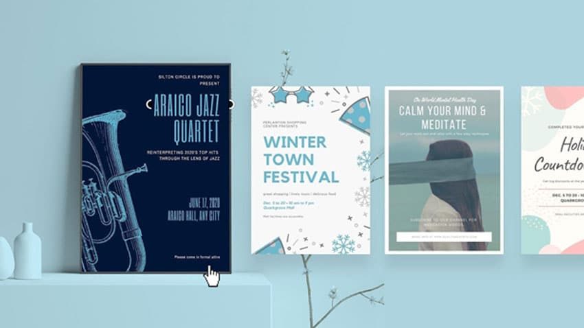 Poster là gì? 9 Mẹo thiết kế Poster đẹp, nhanh chóng Poster Là Gì? 9 Mẹo Thiết Kế Poster Đẹp, Nhanh Chóng