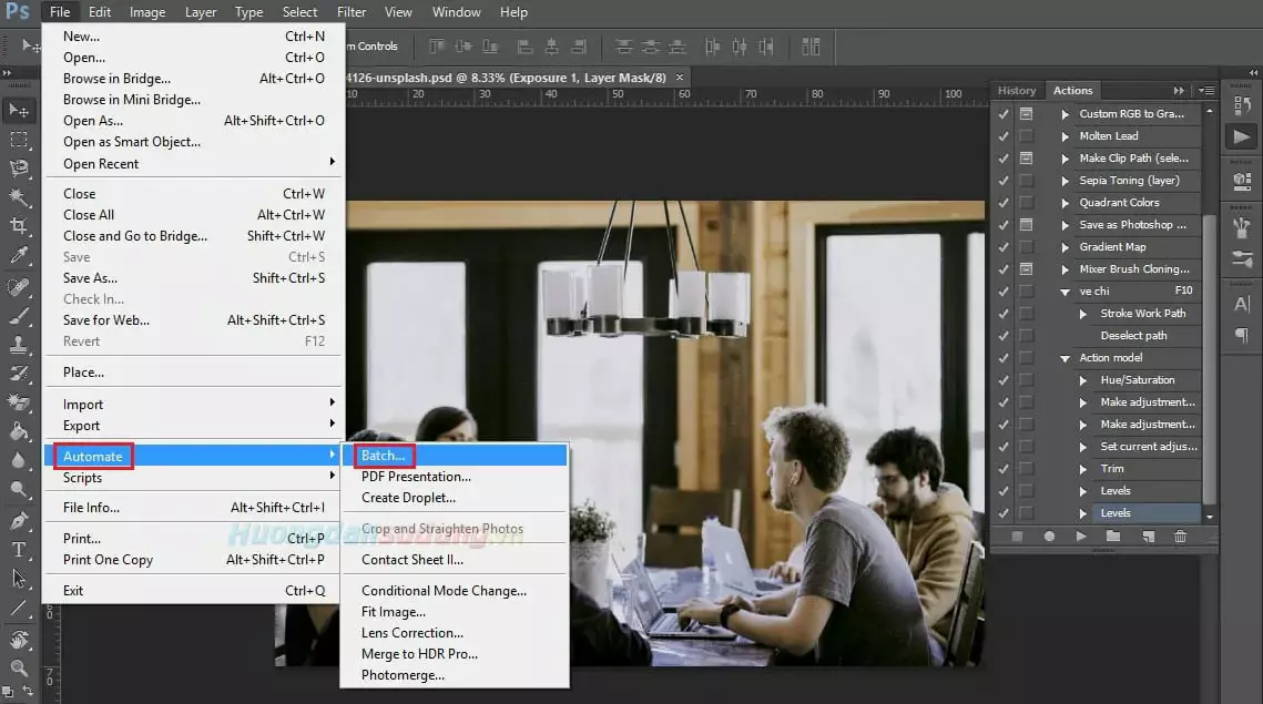 Hướng dẫn sử dụng Pen Tool Photoshop