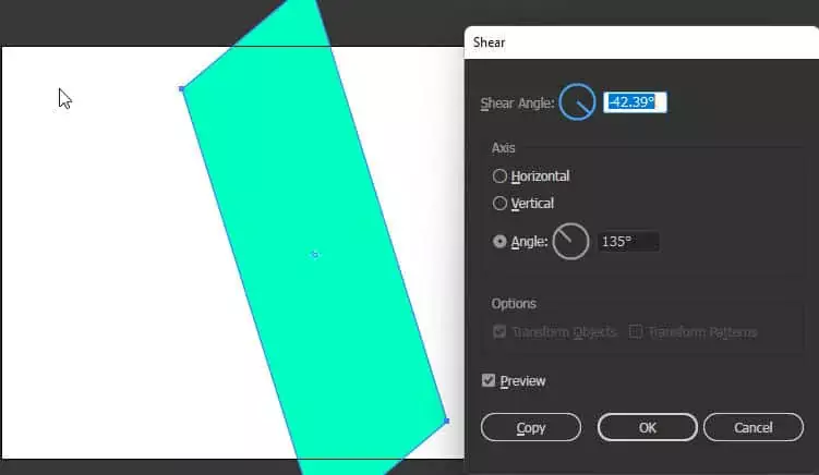 Hướng Dẫn Sử Dụng Công Cụ Shear Tool Illustrator