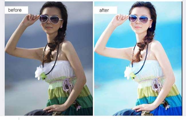Biến Đổi Màu Blend Retouch Màu Bức Ảnh