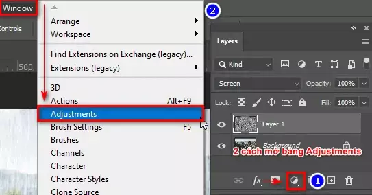 Cách Tạo Mưa Trong Photoshop