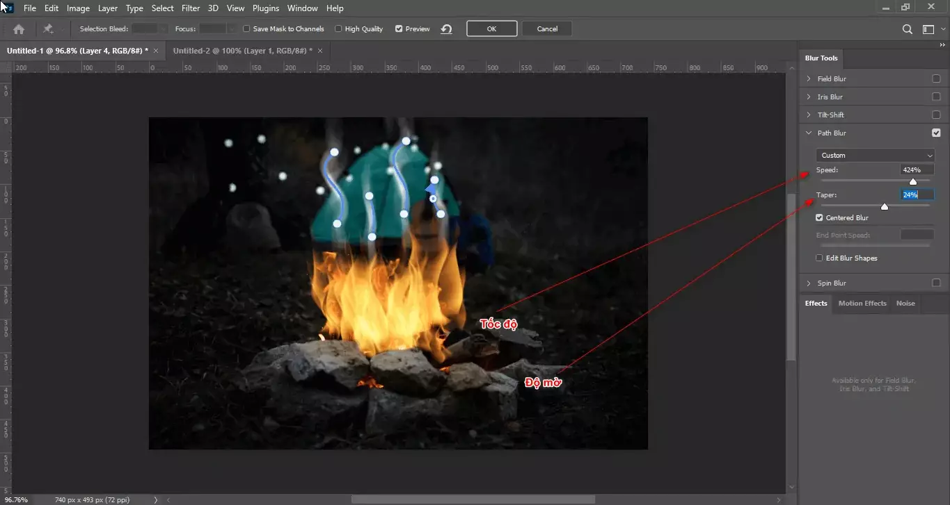 Cách Tạo Một Bức Tranh Đẹp Trong Photoshop