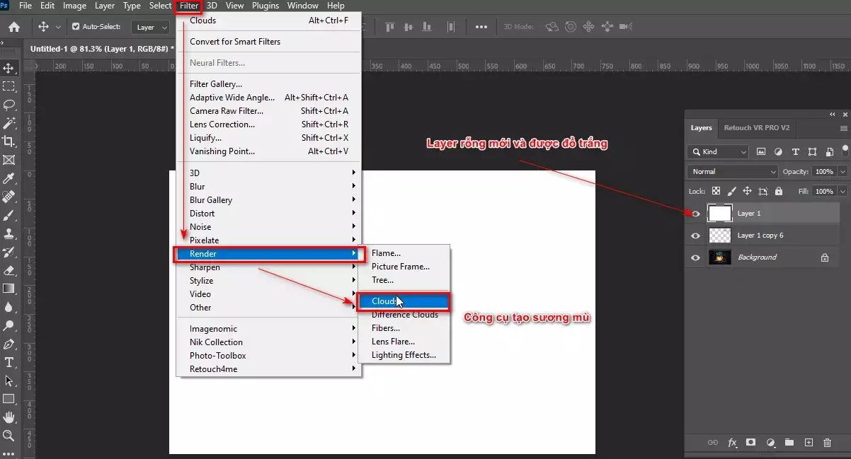 Cách Tạo Một Bức Tranh Đẹp Trong Photoshop