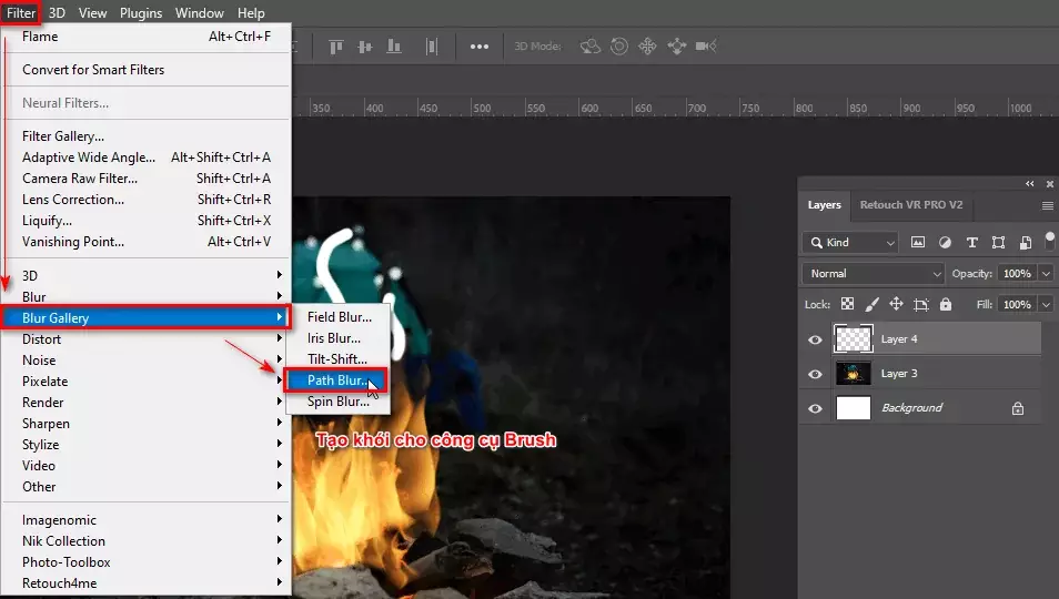 Cách Tạo Một Bức Tranh Đẹp Trong Photoshop