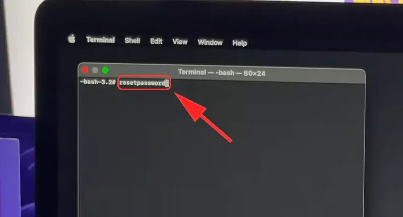 Nhập Resetpassword