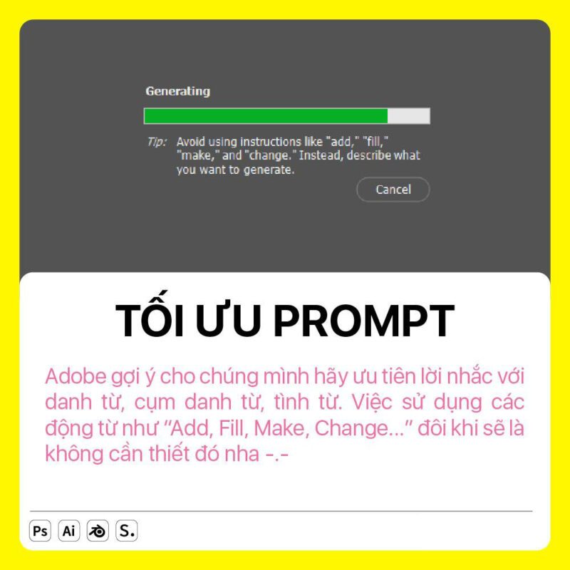 Cách Sử Dụng Gernerative Fill Trong Photoshop Hiệu Quả
