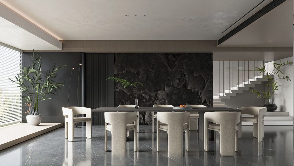 Thư viện phòng ăn hiện đại Thư Viện Phòng Ăn Hiện Đại