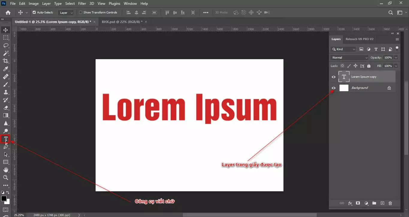 Cách Tạo Bóng Trong Photoshop