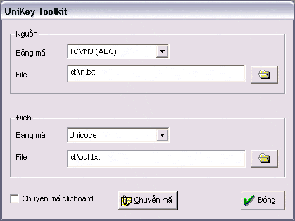 Unikey Toolkit