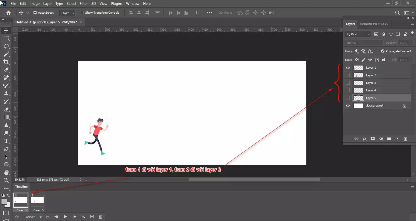 Cách Tạo Ảnh Chuyển Động Trong Photoshop