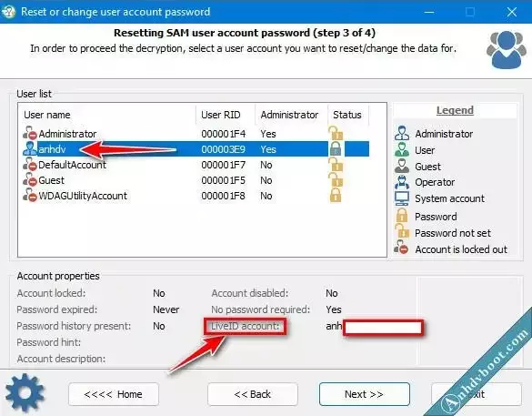 Cách Phá Mật Khẩu Windows Reset Password Windows Mới Nhất