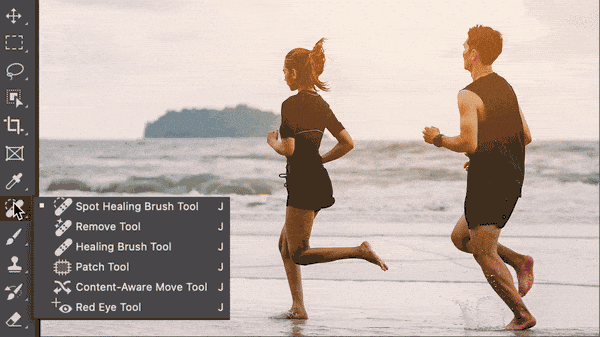 Remove Tool Trong Photoshop