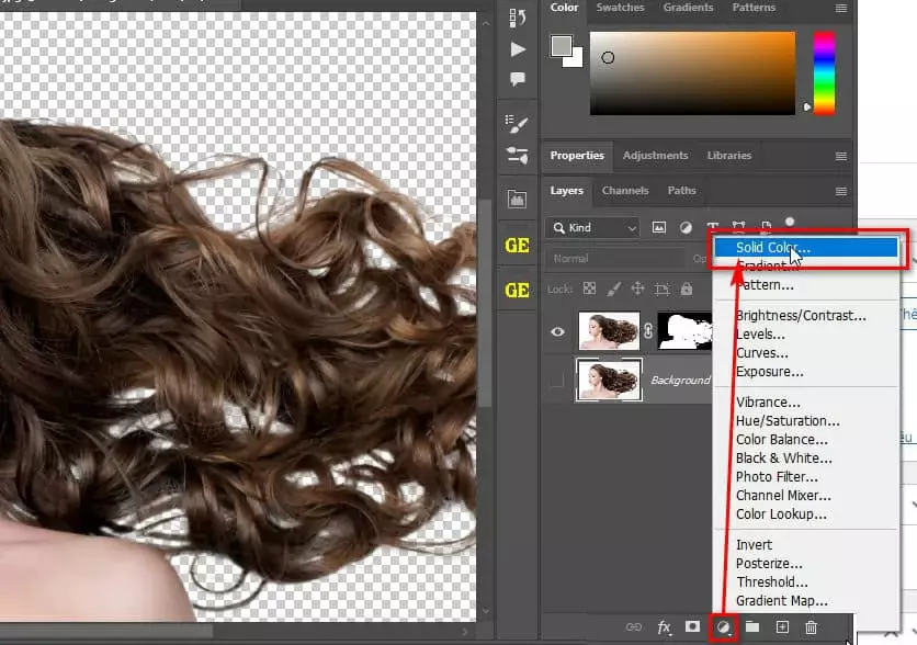 Tách Nền Photoshop