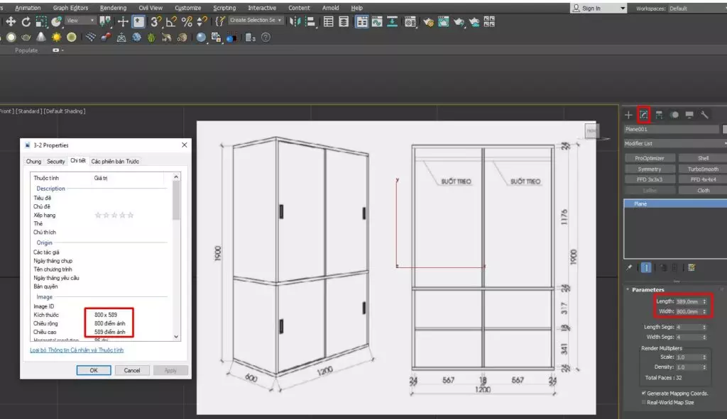 Hướng dẫn đưa hình vào trong 3DS MAX để vẽ theo