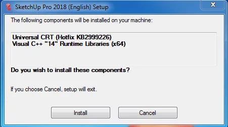 Huong dan cai dat Sketchup 2018 Vray 3.6 full 2 Hướng dẫn cài đặt Sketchup 2018 + Vray 3.6