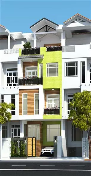 view 1 Chia sẻ file thiết kế nhà bằng autocad P2