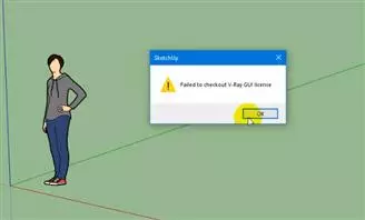 Failled to checkout1 Tổng hợp những lỗi thường gặp trong Sketchup và cách khắc phục