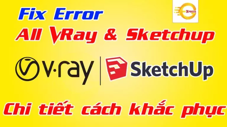 Tổng hợp những lỗi thường gặp trong Sketchup và cách khắc phục 4 Loi sketchup