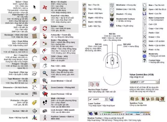 huong dan su dung cong cu trong sketchup
